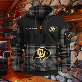 Sweat à capuche à demi-zip Colorado Buffaloes