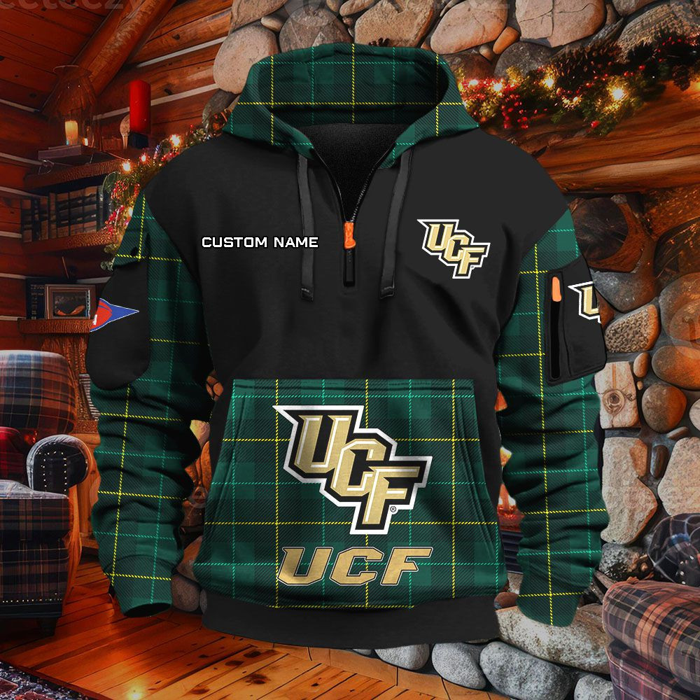 Sweat à capuche à demi-zip Ucf Knights – Image 5