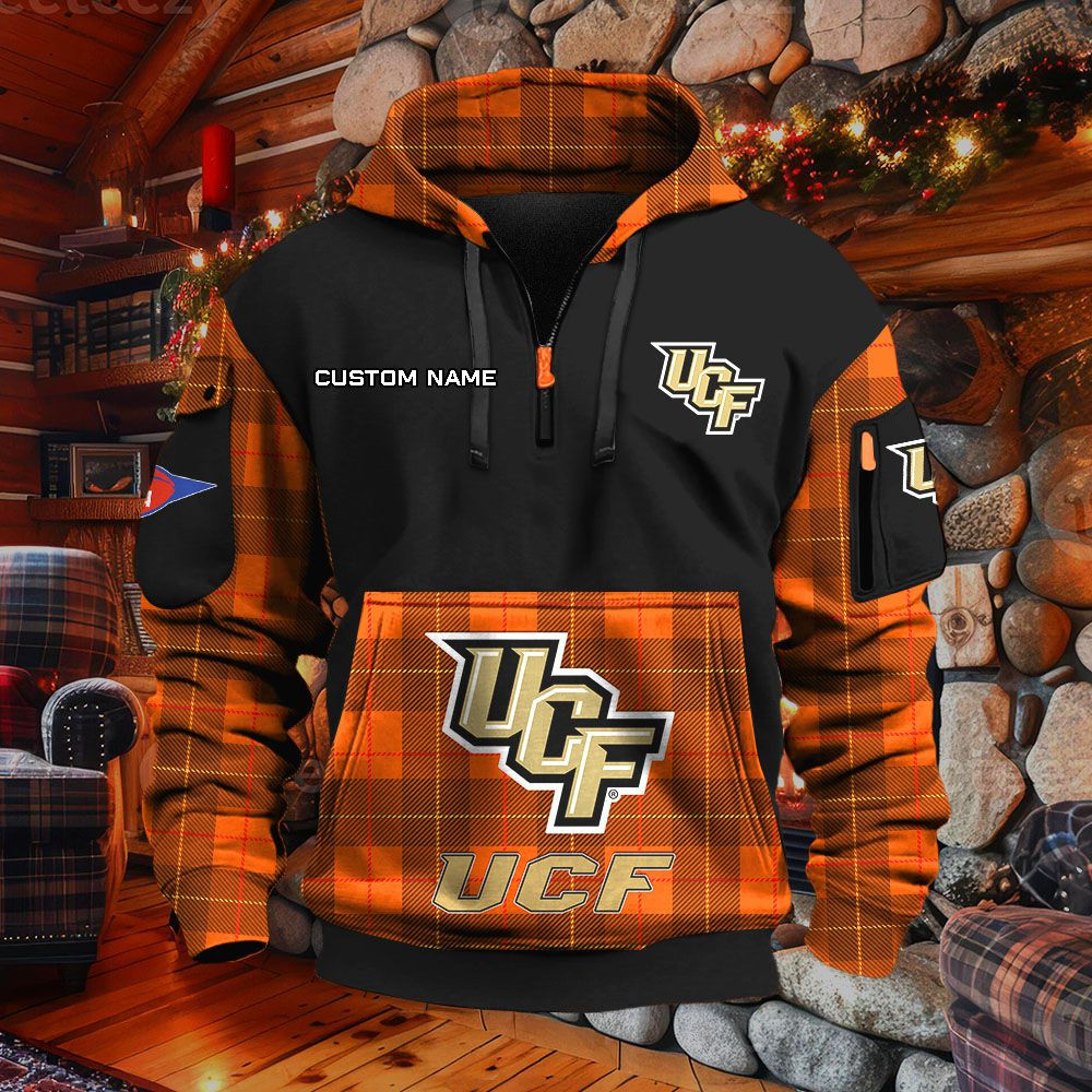 Sweat à capuche à demi-zip Ucf Knights – Image 8