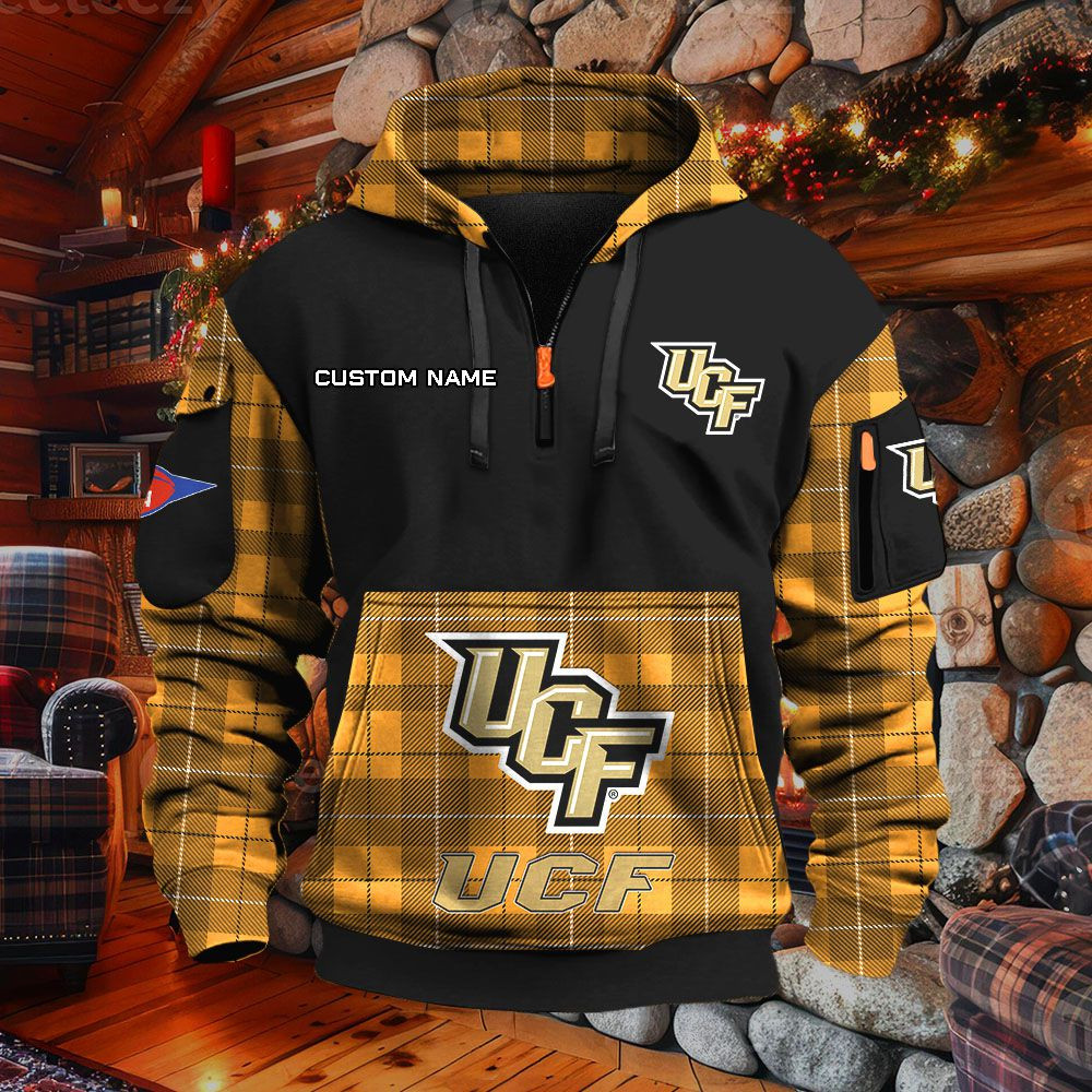 Sweat à capuche à demi-zip Ucf Knights – Image 9