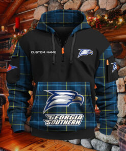 Sweat à capuche à demi-zip Georgia Southern Eagles