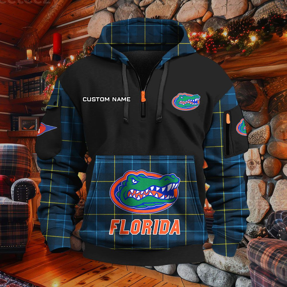 Sweat à capuche à demi-zip Florida Gators – Image 3
