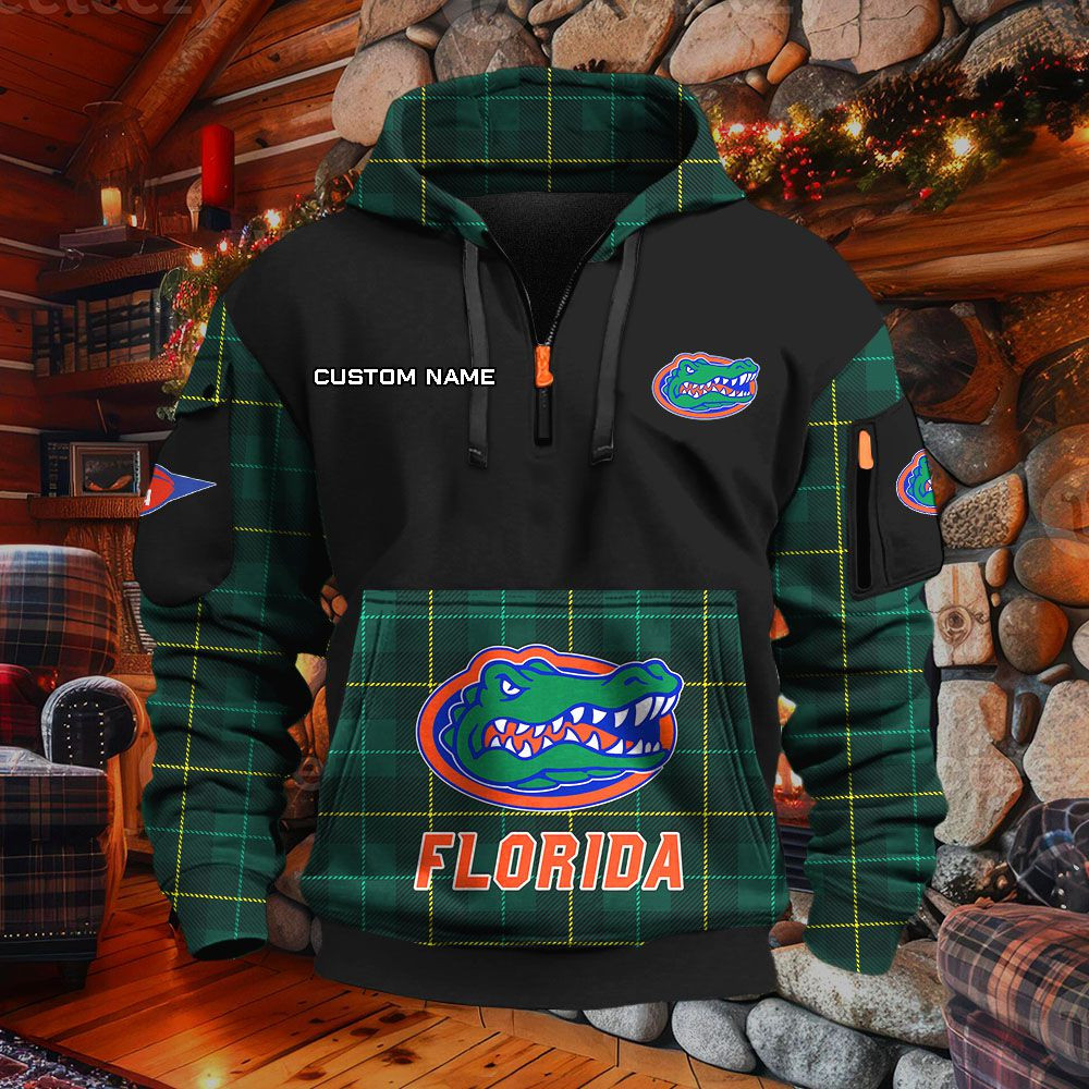 Sweat à capuche à demi-zip Florida Gators – Image 6
