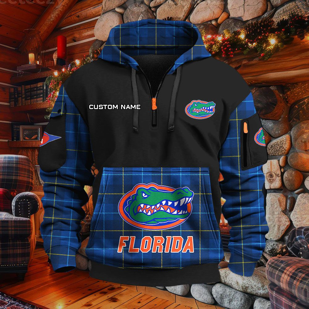 Sweat à capuche à demi-zip Florida Gators – Image 7