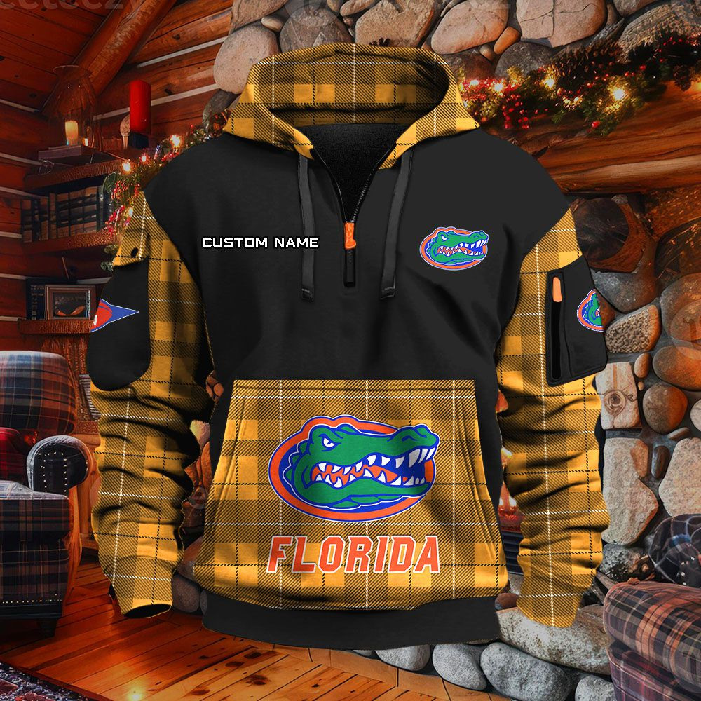 Sweat à capuche à demi-zip Florida Gators – Image 9