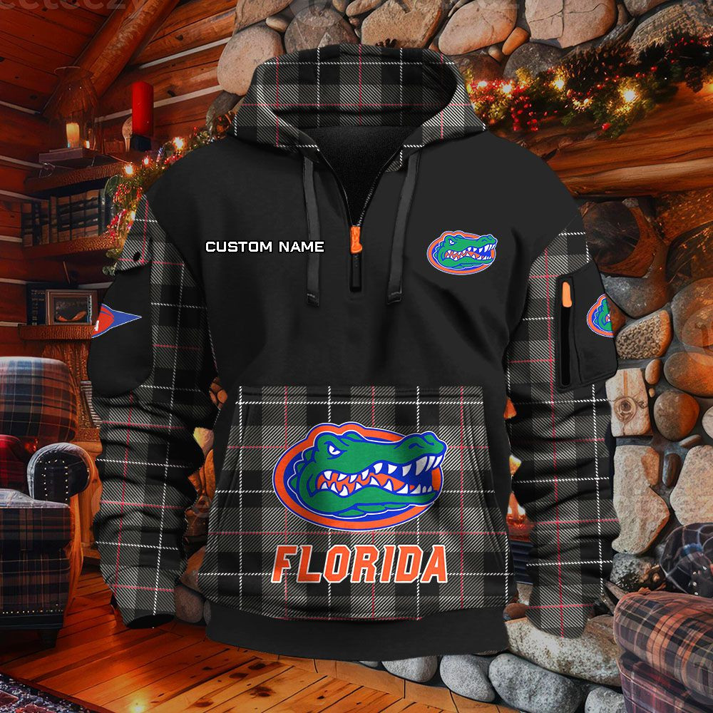 Sweat à capuche à demi-zip Florida Gators – Image 2
