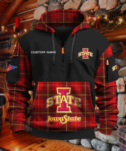 Sweat à capuche à demi-zip Iowa State Cyclones