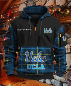 Sweat à capuche à demi-zip Ucla Bruins