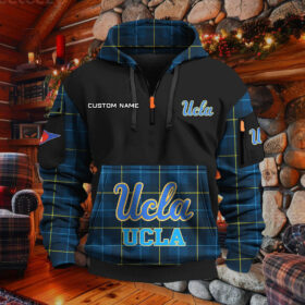 Sweat à capuche à demi-zip Ucla Bruins