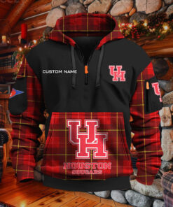 Sweat à capuche à demi-zip Houston Cougars