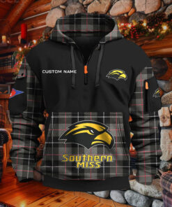 Sweat à capuche à demi-zip Southern Miss Golden Eagles