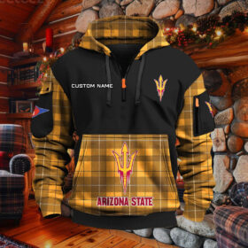 Sweat à capuche à demi-zip Arizona State Sun Devils