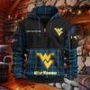 Sweat à capuche à demi-zip West Virginia Mountaineers