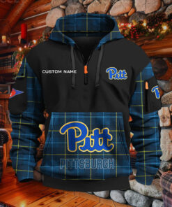 Sweat à capuche à demi-zip Pittsburgh Panthers