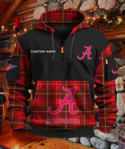 Sweat à capuche à demi-zip Alabama Crimson Tide