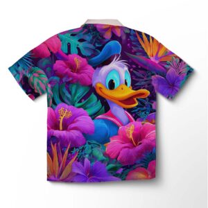 Alternative view of Chemise hawaïenne pour homme – Vibes paradis récif néon